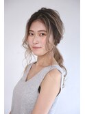 簡単ポニーテール