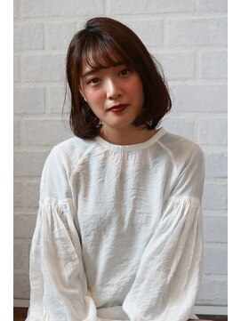 ブリーチ ラボ エーアイ 原宿店(BLEACH LABO Ai) 20代30代40代50代 色っぽふんわりショートの重軽ウェーブヘア♪