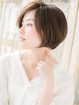 モッズ ヘア 福岡姪浜店(mod's hair) *mod's姪浜*…かきあげ前髪ナチュラルマッシュ小顔グラボブトd
