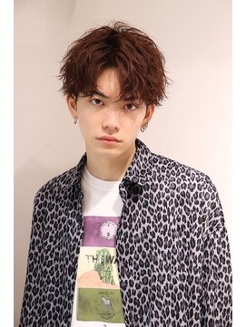 ネイビー(NAVY) 女子ウケ〇 爽やかコンパクト センターパート