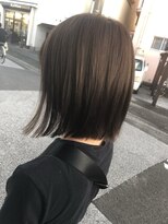 エムドットヘアーサロン(M. hair salon) ベージュボブ