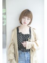 ルルディ バイ アフロディーテ銀座(luludi by APHRODITE) 20代30代40代50代/前髪/マチルダボブ/インナーグレージュ/銀座