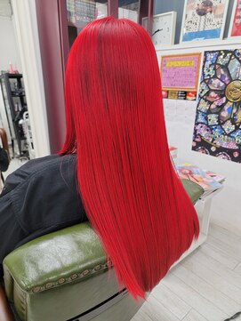 クリーン ヘアデザイン(CLLN hair Design) 赤髪