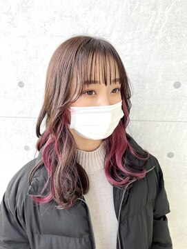 ロンド ヘアー(Rondo. Hair) 韓国風ヨシンモリ×インナーピンク