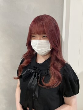 エイト ヘアサロン 渋谷本店(EIGHT) レッドカラー