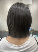 切りっぱなしボブ