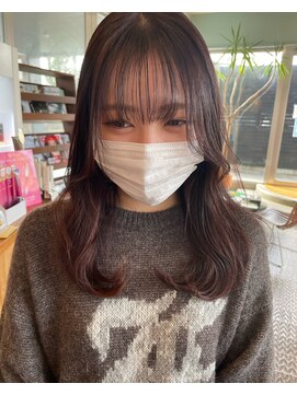 ヘアラウンジ アングゥ(hair lounge ungu) 韓国風ミディ