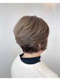 白髪ぼかしハイライト