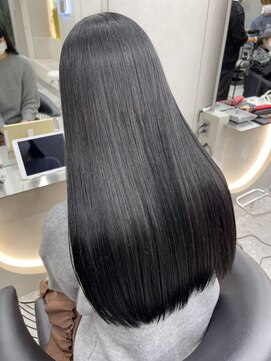 ロンド マーレ 天神大名店(Lond mare) 韓国ヘア 韓国風ヘア くびれ巻き 顔まわりカット レイヤー