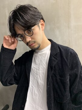 テテコケット(tete coquette) ニュアンスパーマのセンターパート