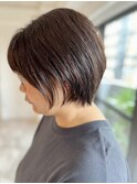 大人可愛い◎20代30代40代似合わせカットイメチェンショートヘア