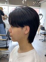 【JINKI】ニュアンスセンターパート×くびれウルフ