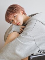 テトテ 天王寺店(tetote)&nbsp;【tetote天王寺】ハンサムショート　ベージュピンク