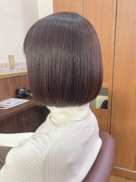 トップヘアー 中庄店(TOP HAIR fuapua) ツヤボブ『Nao』