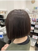 くすみ感アッシュブラウン 40代50代大人女子にも