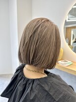 ソワ 錦糸町(soi)&nbsp;切りっぱなしボブ_ニュアンスカラー_レイヤーボブ