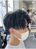 ツイストスパイラルパーマツイストパーマメンズマッシュパーマ