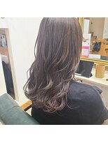 ヘアーズ ロッソ(hair's ROSSO)&nbsp;オトナ女子のインナーピンクブラウン[30代40代50代]