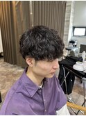ツイストスパイラルパーマ/メンズカット/波巻きパーマ/札幌/大通
