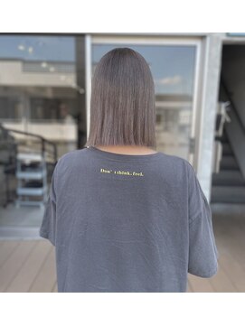 フサ(Fusa) ヘイリーボブ×ココアグレージュ