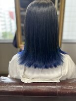 アクロス ヘアー デザイン 蒲田東口(across hairdesign) 王道外ハネボブ×裾カラー