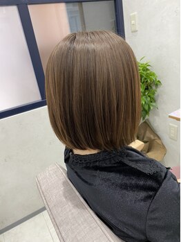 ノート 筑波みらい平(note.)の写真/《髪質改善完全個室サロン》ファーストグレイにもオススメ◎気になり始めた白髪も、自然な仕上がりに♪