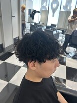 オーシャントーキョー(OCEAN TOKYO) メンズパーマツイスパ波巻きスパイラルマッシュセンターパート