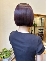 ゴーシェン 津田沼本店(Goshen)&nbsp;ベリーピンク×ミニボブ