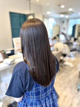 イト リトルヘアガーデン(ito. little hair garden) ベージュ×ロングレイヤー