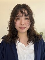 ナループロア ルームー(Nalu pu loa ROOMOO)&nbsp;ウェーブパーマ/レイヤーパーマ/顔まわりウルフ