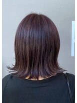 レプリカ 上大岡(Replica)&nbsp;切りっぱなしボブ×ダークパープルカラー