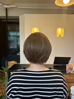 ヴァン カウンシル 王子(VAN COUNCIL)&nbsp;大人ショート×くすみハイトーンカラー 透明感/ショートボブ#2