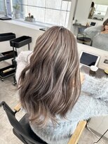 カラ ヘアーサロン(Kala Hair Salon)&nbsp;ハイライトバレイヤージュダブルカラーケアブリーチ20代30代