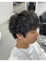 ブライト(BRIGHT)&nbsp;マッシュスパイキーパーマ静岡メンズパーマ