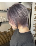 シュシュ(chou chou) ラベンダーグレー