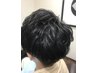 [初回限定] カット+ロッドパーマ　11000→9000