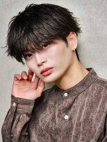 アグ ヘアー ダリア 喜多方店(Agu hair dahlia)&nbsp;《Agu hair》毛流れマッシュ【numberA.×BLEACHi】グロス