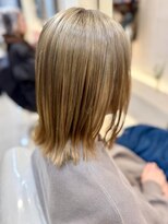 ザビー(THE B)&nbsp;本八幡×ミディアムボブ×ケアブリーチ