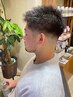 《WEB予約 平日男性限定》 カット/眉毛カット/炭酸SP　