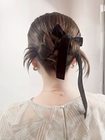 カチモリセット／結婚式ヘアセット