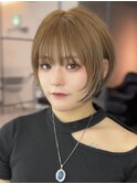 小顔可愛いレイヤーカット×アッシュカラー10代20代30代