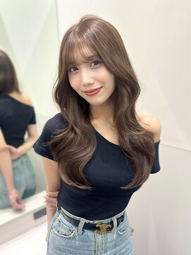 パルス ギンザ(PULSE ginza) ミルキーベージュ×レイヤーカット