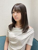 ロンド レグリーズ 立川(Lond leglise)&nbsp;暗めカラー/韓国風巻き/レイヤーカット/くすみベージュ/立川