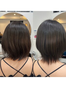 メモリーズ 銀座(Memories) 伸ばしかけでも可愛い外はねで今っぽく/加藤