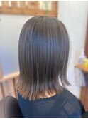 切りっぱなしボブ