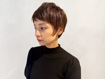 ヒース 姪浜(Heath)の写真/トレンド×似合わせ技術で”似合うスタイル”ご提案*前髪/顔周りカット/大人ショートスタイリングに定評◎