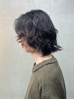 トオ(TOH) ミディアムヘアパーマウェーブパーマレイヤーボブレイヤーパーマ