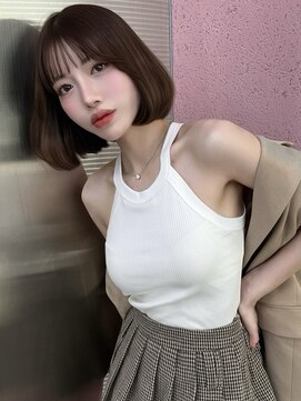 ハーヴィー 大宮店(HARVEY) 【顎下2~3センチボブ】盛れるボブ/骨格補正ボブnanami