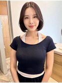 韓国ボブ/切りっぱなしボブ/タッセルボブ/レイヤーボブ/髪質改善