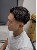 ラルフカール オールバックパーマ サーフカール メンズパーマ